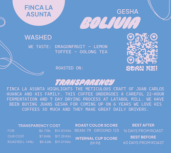 BOLIVIA GEISHA WASHED